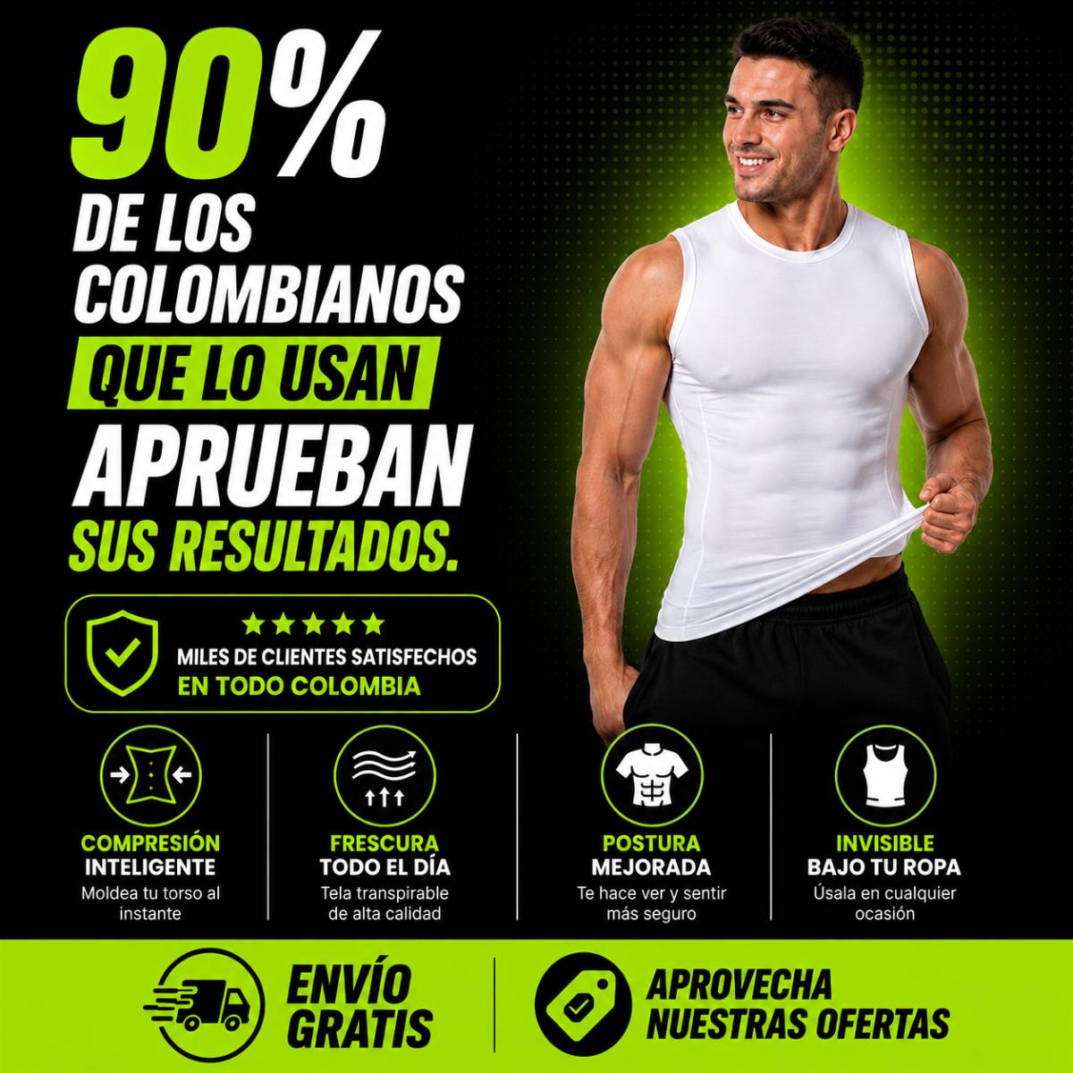 EliteFit Control: Moldea tu figura sin que nadie lo note. 🎁Paga 2 Lleva +1 Gratis.