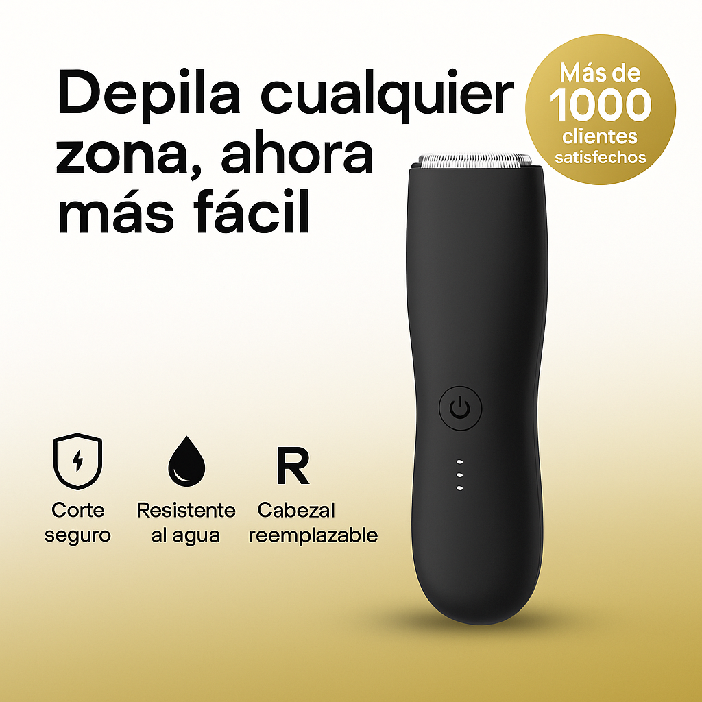 Afeitadora Corporal | Cero Cortes, Máximo Control 🎁 Envío Gratis