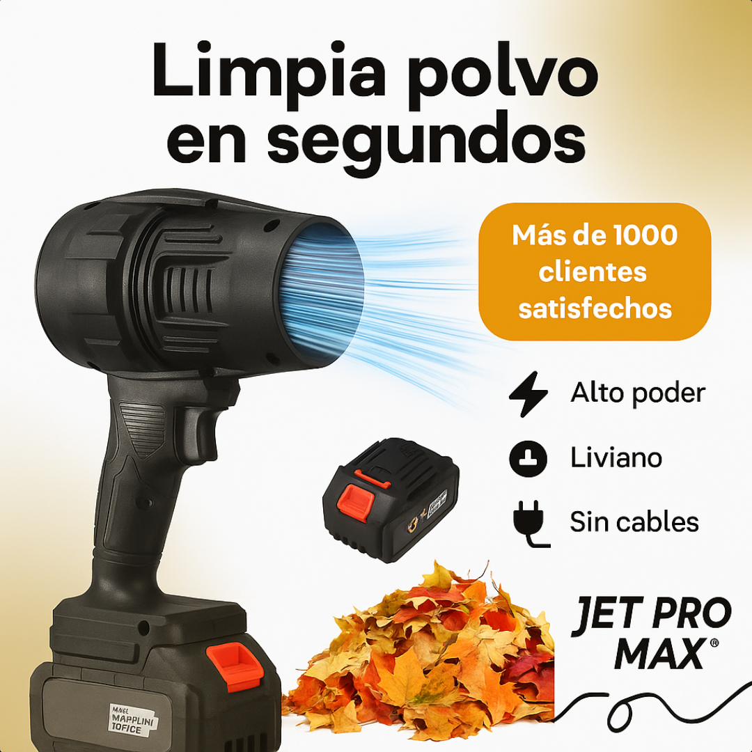 Sopladora Inalámbrica-Jet Pro Max® – Elimina polvo en segundos, sin cables ni complicaciones🎁Envío Gratis