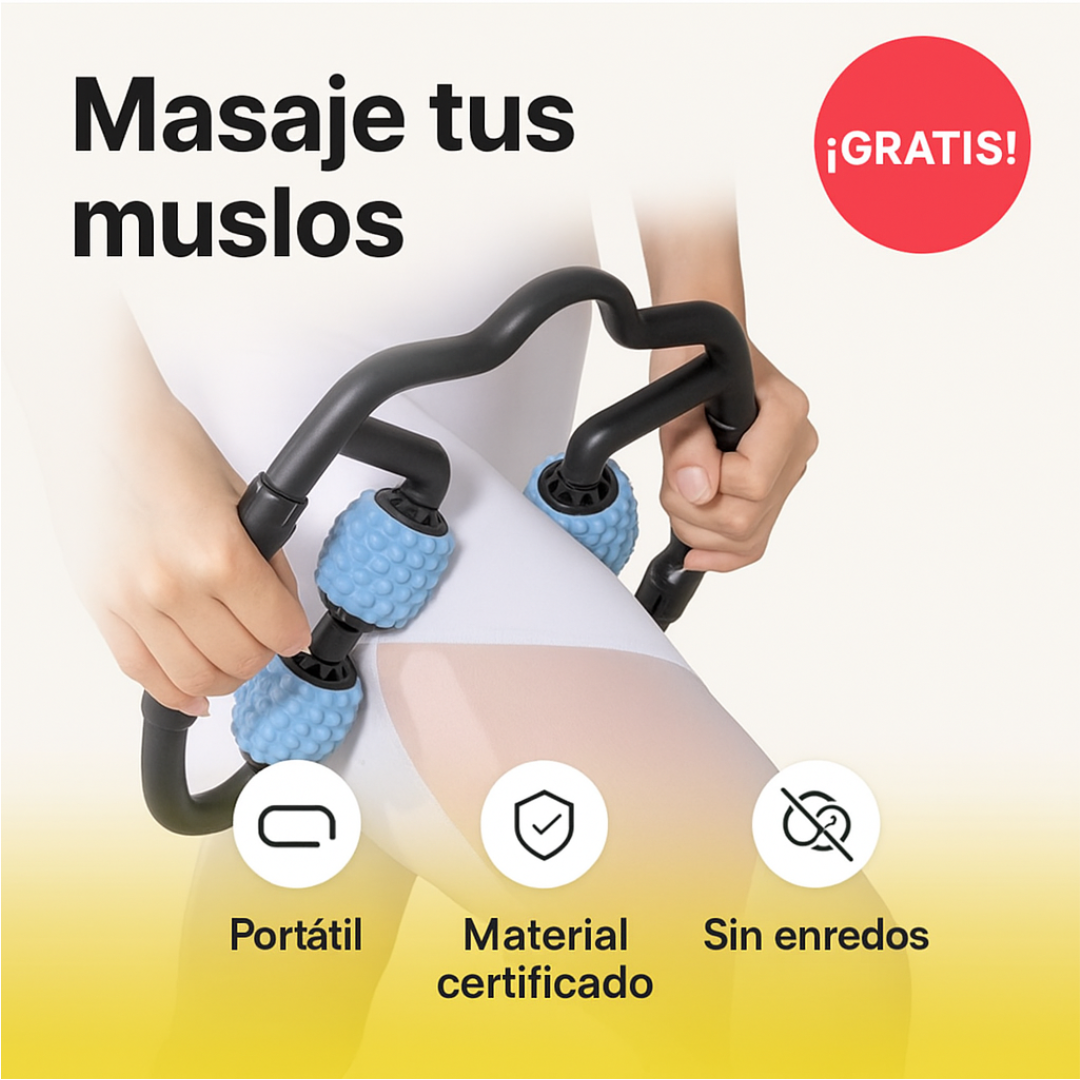 BarraFit Portátil-Entrena todo tu cuerpo sin salir de casa con esta barra de pilates portátil🎁Gratis Rodillo Masajeador