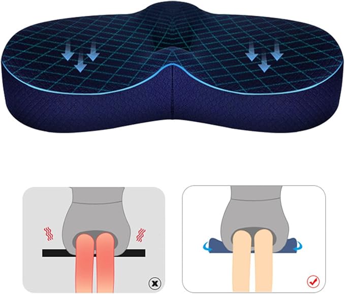 LumbarPro: El Asiento Viscoelástico para Trabajar 8 Horas sin Fatiga y Prevenir el Adormecimiento.