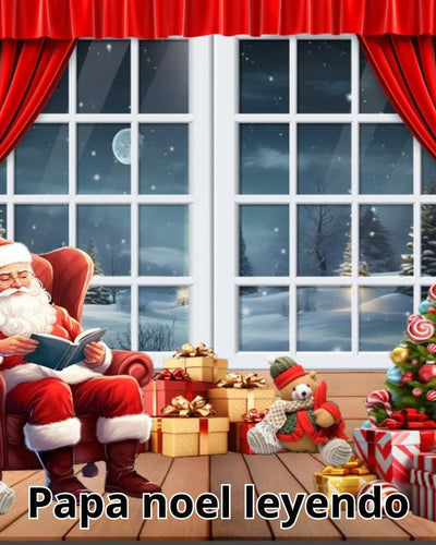 PAPA NOEL LEYENDO