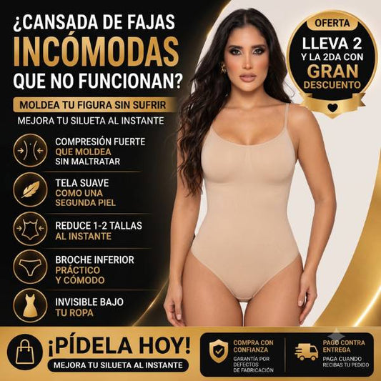 BODY CONTROL®  Suavidad como segunda piel + Compresión Fuerte Que Moldea. Lleva la 2da Unidad con un Gran Descuento
