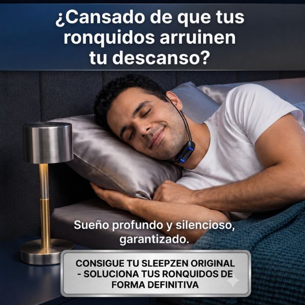 SleepZen™ Dispositivo Antirronquidos Inteligente