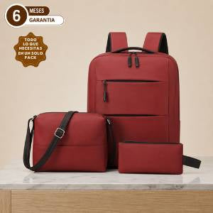 SET X 3 PIEZAS Elegancia, espacio y comodidad para tu día a día🎁50% Descuento