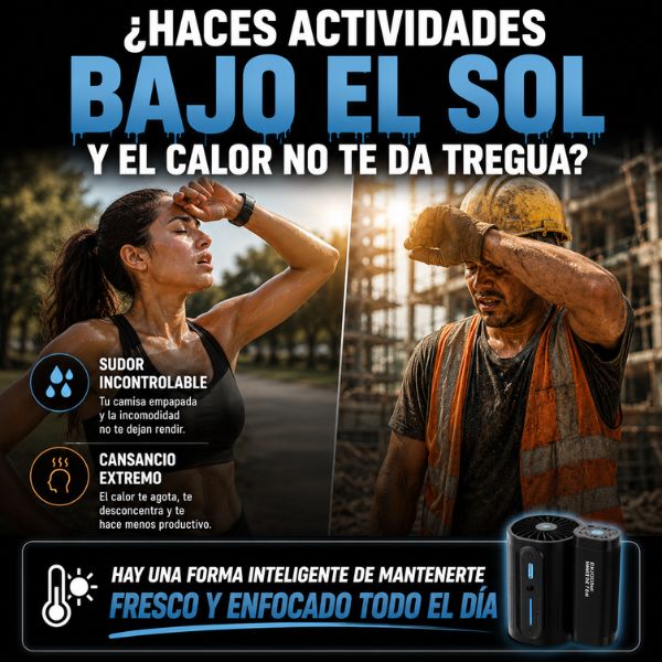 AireMax Clip - El Calor Ya No Tiene Por Qué Detenerte 🛡️Garantía 30 días