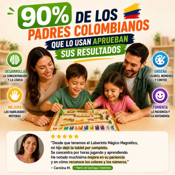 Laberinto Mágico Magnético: El Juguete que Estimula la Mente de tus Hijos 🧠 | ¡Paga al Recibir + Envío Gratis! ✨