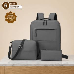 SET X 3 PIEZAS Elegancia, espacio y comodidad para tu día a día🎁50% Descuento