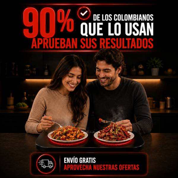 Base Eléctrica Calentadora de Alimentos-Mantén tus comidas calientes por más tiempo  🎁50% Descuento