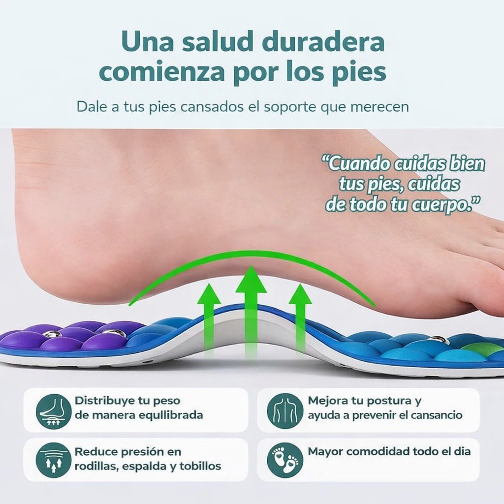 Plantillas Paso Confort  - Alivio y Masaje en Cada Paso🎁Envío Gratis