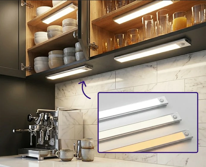 LuxSensor Plus™: Barras LED Inteligentes de 50cm-Kit x2 Luces $119.900