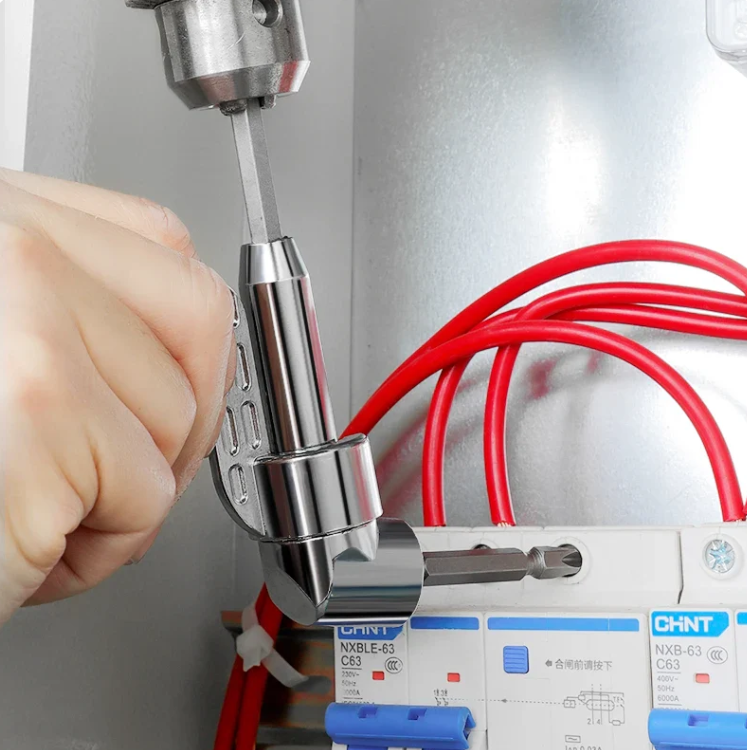 Adaptador Angular 105°: Soluciona en segundos donde tu taladro no cabe🎁Envío Gratis