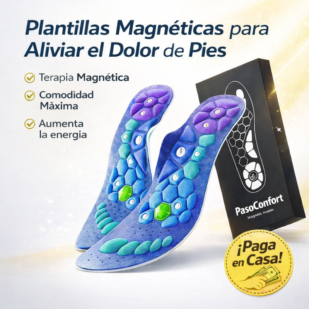 Plantillas Paso Confort  - Alivio y Masaje en Cada Paso🎁Envío Gratis