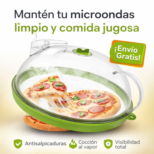 Tapa Anti-Salpicaduras: Microondas Impecable y Comida Jugosa en Minutos🎁Paga en Casa
