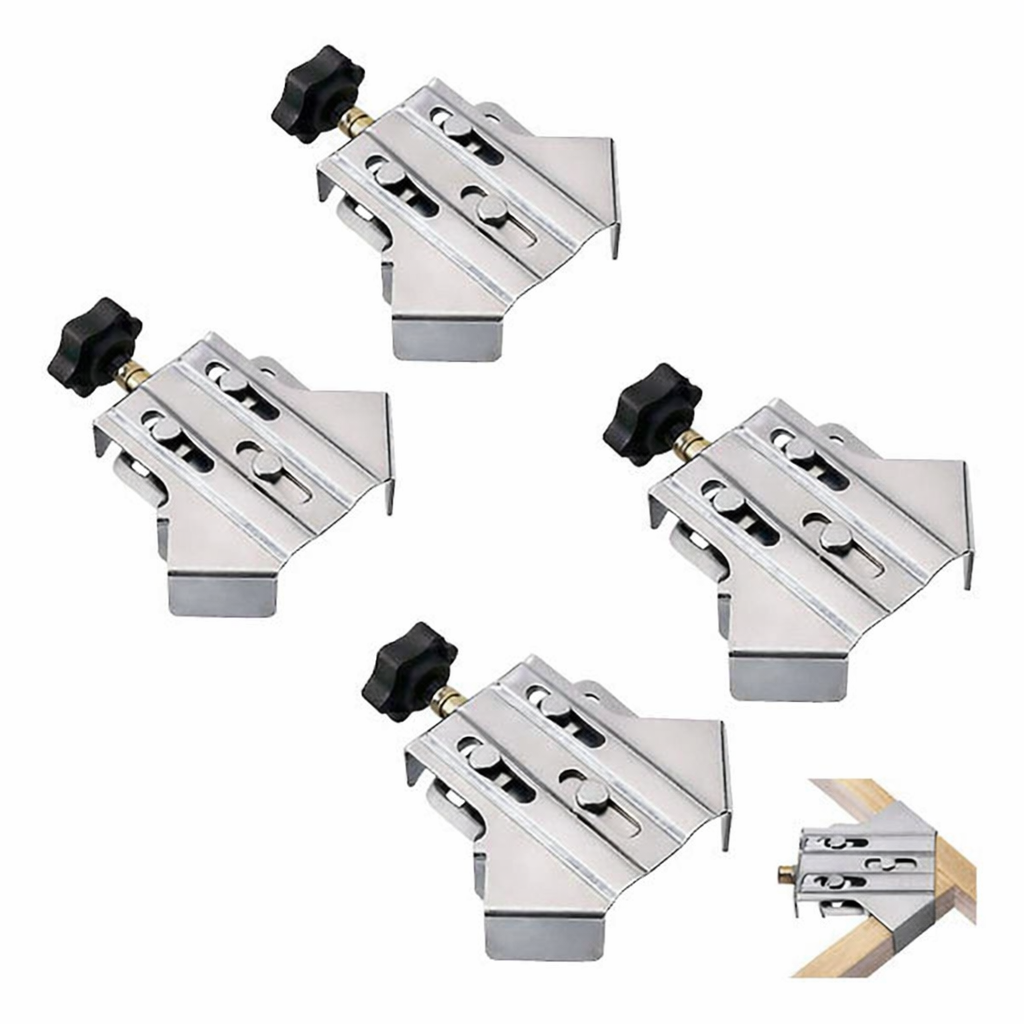 Abrazaderas de Carpintería 90° SteelGrip – Ensambles Perfectos en Segundos (Pack x4) por $139.900