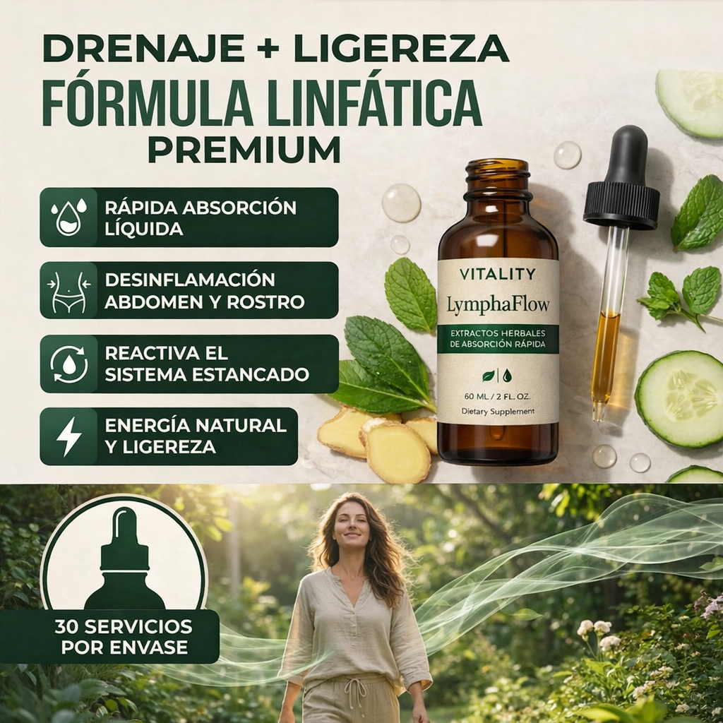 Vitality LymphaFlow: Vuelve a sentirte ligera