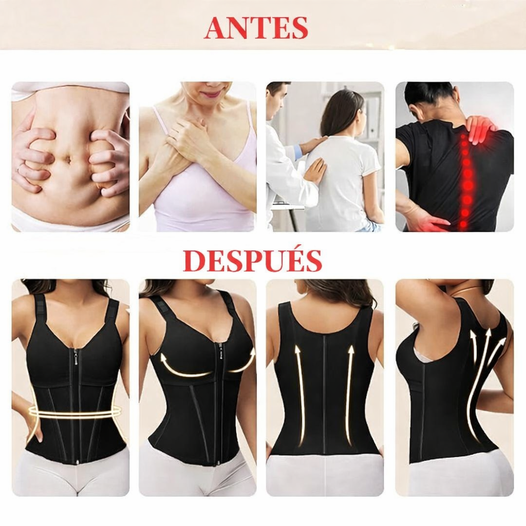 Sculpt Pro™ Corset Integral + Gel Reductor Gratis + Envío Gratis + Pago Contra Entrega
