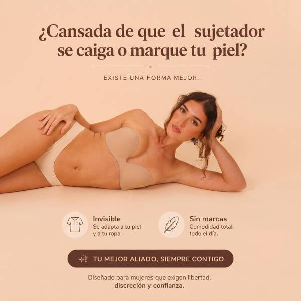 Bellini® Brassier Adhesivo Sin Tirantes — Efecto Push-Up y Realce Natural | 🎁Paga 2 Lleva 3