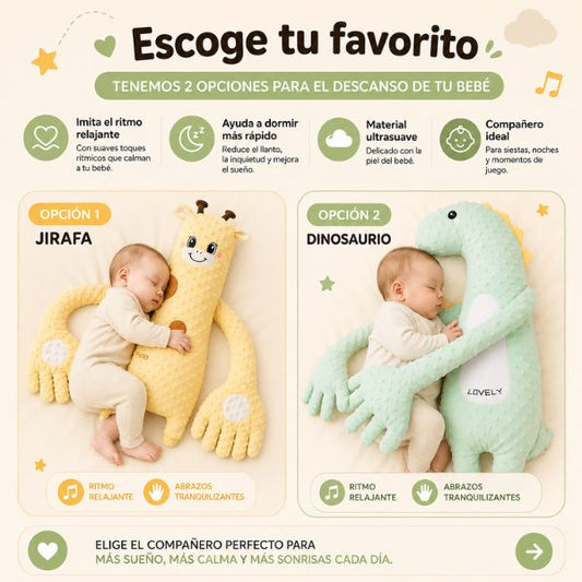 Peluche Abrazador Musical — Un abrazo con tanto amor que dormirá toda la noche
