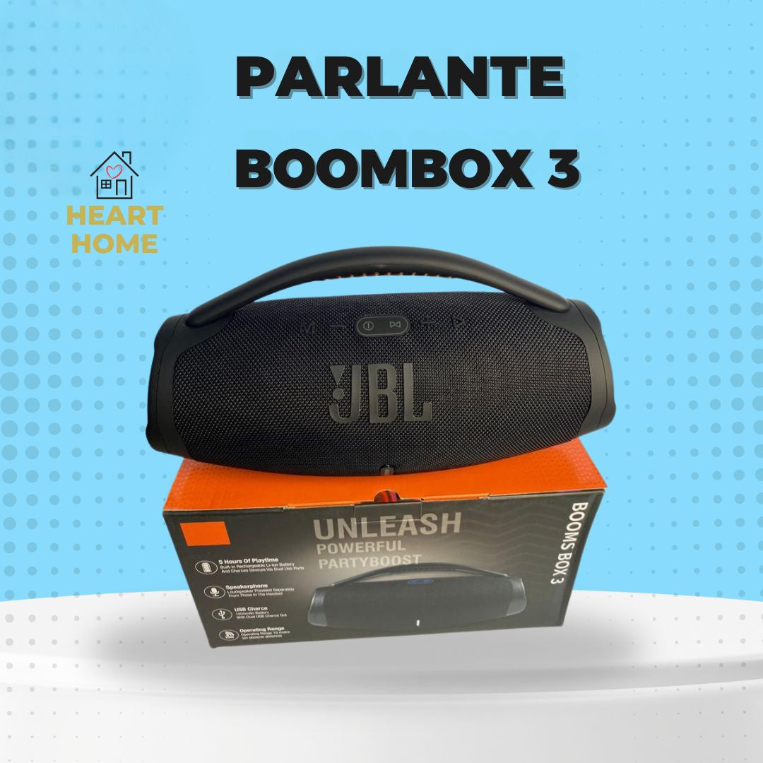 Parlante Boombox 3-Sonido Potente tipo Fiesta en Cualquier Lugar🎁Paga en Casa