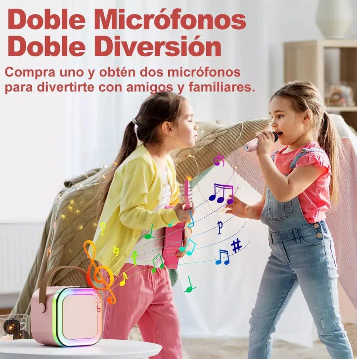 MiniKaraoke: ¡Activa al Artista que tu Hij@ Lleva Dentro!🎁Envío Gratis-Solo pagas al recibir. Dale clic al Botón Rojo para Llevar el tuyo