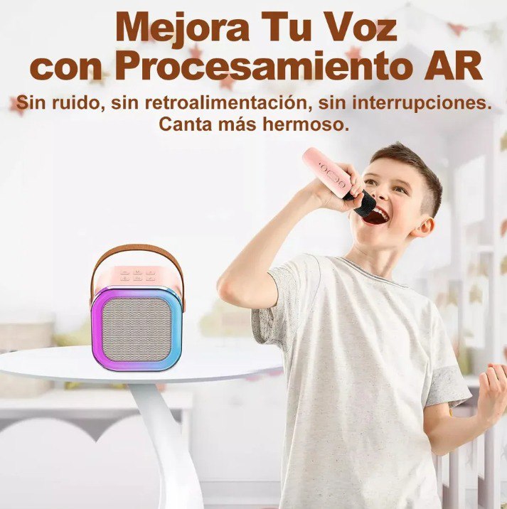 MiniKaraoke: ¡Activa al Artista que tu Hij@ Lleva Dentro!🎁Envío Gratis-Solo pagas al recibir. Dale clic al Botón Rojo para Llevar el tuyo