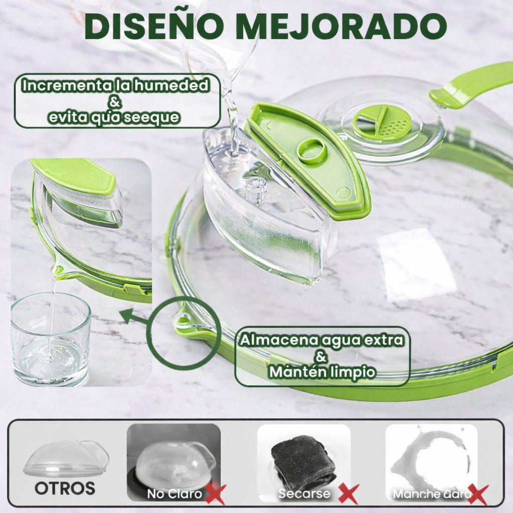 Tapa Anti-Salpicaduras: Microondas Impecable y Comida Jugosa en Minutos🎁Paga en Casa